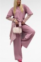 completo maglia e pantalone pink